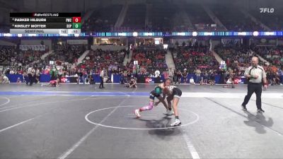 80 lbs Semifinal - Kinsley Motter, South Central Punisher vs Parker Hilburn, Phillipsburg Wrestling Club