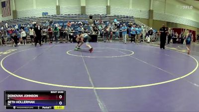 83 lbs Cons. Round 3 - Donovan Johnson, IL vs Seth Hollerman, PA