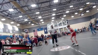 64 lbs Round 3 - Reagan Parrish, Legacy Elite Wrestling vs Ryan Hill, Unattached