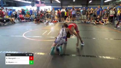 80 lbs Rr Rnd 4 - Alexander Mangold, Hillbilly Hammers vs Bryce Myers, Elemonators