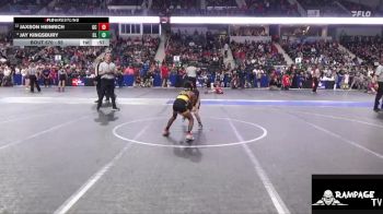 55 lbs Cons. Round 1 - Jaxson Heinrich, Garden City vs Jay Kingsbury, CKSY Lions