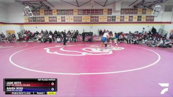 207 lbs 1st Place Match - Jade Seitz, East Los Angeles College vs Raven Ross, Cerritos College