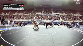 235-D1 Cons. Semi - Sophia Bell, Paradise Valley High School vs Maliha Cross, Youngker High School