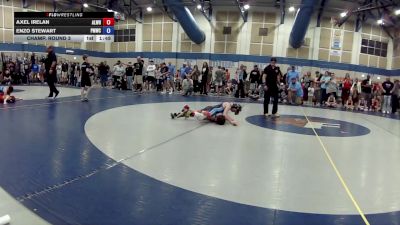 12U Boys FS - 82 lbs Champ. Round 3 - Axel Irelan, Alphas Wrestling vs Enzo Stewart, Perry Meridian Wrestling Club
