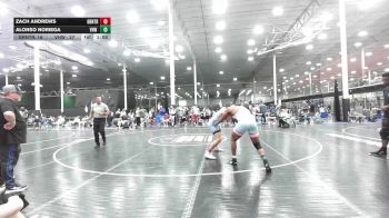 174 lbs Rr Rnd 5 - Zach Andrews, GT Shutt Nation - HSC vs Alonso Noriega, VHW Red - HSC