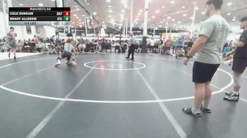 174 lbs Rr Rnd 5 - Cole Dunham, Team Shutt Garnett Trained - HSC vs Brady Allessie, Steller Trained Bossk - HSC