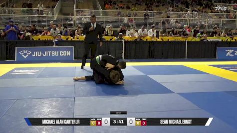 Sean Michael Ernst vs Michael Alan Carter Jr 2025 Pan Kids Jiu-Jitsu IBJJF Championship