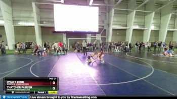 85 lbs Cons. Round 5 - Wyatt Byrd, Wyoming Underground vs Thatcher Purser, Charger Wrestling Club