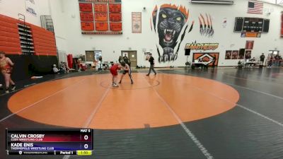 135 lbs Round 3 - Calvin Crosby, Cody Wrestling Club vs Kade Enis, Thermopolis Wrestling Club