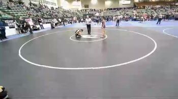 110 lbs Consi Of 4 - Jiselle Vargas, Central Catholic vs Andee Lewis, Down River Wrestling