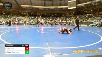 Semifinal - Londen Vera, Pomona Elite vs JaKel Ziegenfuss, Springdale Youth Wrestling Club