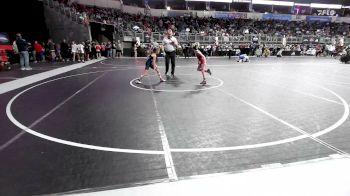 60 lbs Consi Of 8 #2 - Amara Hanway, Buchanan County WC vs Fynn Miller, Sparta Jr Bulldogs