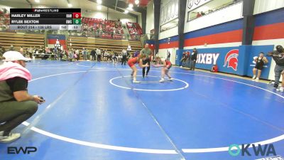 138 lbs Quarterfinal - Harley MILLER, Raw Wrestling Club vs Rylee Sexton, Berryhill Wrestling Club