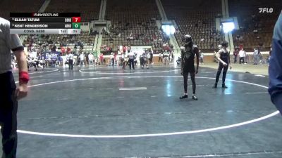 7A 120 lbs Cons. Semi - Elijah Tatum, Smiths Station Hs vs Kent Henderson, Alma Bryant