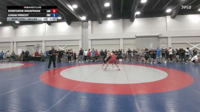 165 lbs Cons. Quarters - Konstantin Khaspekian, Lake Gibson vs Logan Pericht, Citrus Wrestling Club