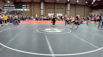 157 lbs Cons. Round 2 - Rawley Evans, Jackson vs Nicholas Blum, Francis Howell North