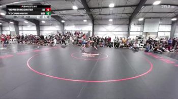 138 lbs Quarterfinal - Noah Bridgewater, Erie vs Cooper Meyer, Wheatland