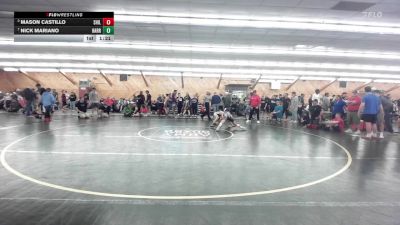 128 lbs Quarterfinal - Mason Castillo, Shillington vs Nick Mariano, Harrisburg