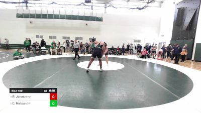 285 lbs Consi Of 4 - Ryan Jones, Branford vs Christopher Matos, Notre Dame-West Haven