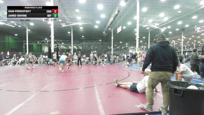 191 lbs Rr Rnd 5 - Sam Persofsky, Council Rock South - HSAm vs Jared Devine, Mifflinburg - HSAm
