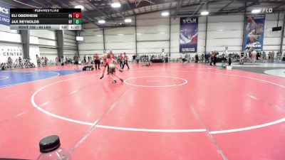 90 lbs Round Of 16 - Eli Oberheim, PA vs Jax Reynolds, KY