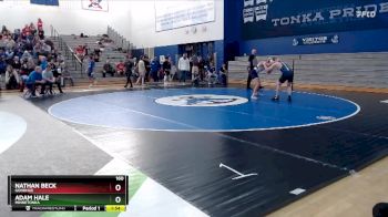 160 lbs Round 1 - Nathan Beck, Goodhue vs Adam Hale, Minnetonka