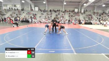 150 lbs Quarterfinal - Max Firestine, Mat Assassins Black vs Roc Shurette, Team MAGA 45