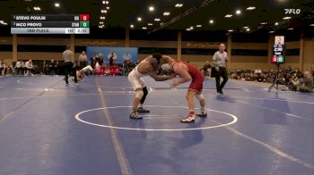 125 lbs 3rd Place - Stevo Poulin, Iowa State vs Nico Provo, Stanford