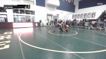 120 lbs Cons. Round 2 - Ivan Gopar, Santa Monica vs Alexander Dimas, San Fernando