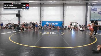 61 lbs Rr Rnd 6 - Chloe Owen, Team Worldwide - W vs Kamora Gilbreath, CT Whale - W