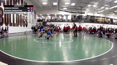 124 lbs Round 5 (16 Team) - Natasha Markoutsis, Aurora vs Kamilah Brooks, Lindsey Wilson College