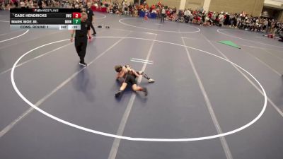 8U - C Cons. Round 2 - Cullen Newstrom, Moundsview Mustangs vs Mavryk Pahl, MN Elite Wrestling Club