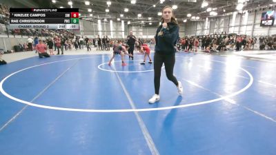 57 lbs 5th Place Match - Leia Cantu, Moses Lake Wrestling Club vs Penny Stevie, Lions Den Wrestling