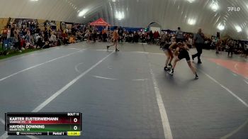 92 lbs Round 4 (6 Team) - Hayden Downing, Killer Elite vs Karter Eusterwiemann, Warrior RTC