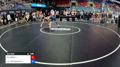 138 lbs Quarters - Blue Stiffler, GA vs Hunter Hollingsworth, OK