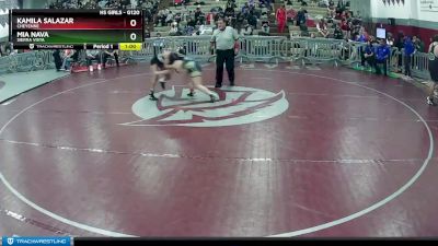 5th Place Match - Mia Nava, Sierra Vista vs Kamila Salazar, Cheyenne