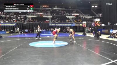 165 lbs Cons. Round 2 - Tanner Gerber, Wis.-La Crosse vs Alex Villar, North Central (IL)