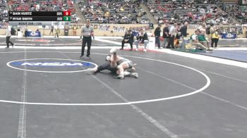 138 lbs Champ. Round 2 - Bain Kurtz, Boyle County vs Ryan Smith, Johnson Central