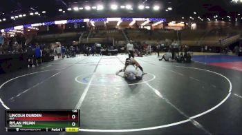 126 lbs Cons. Round 2 - Rylan Milian, Suwannee vs Lincoln Durden, Ola