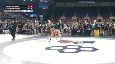 120 lbs Cons. Sub-quarters - Daniel Goodwin, Illinois vs Lazarus McEwen, Washington