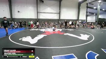 157 lbs Semifinal - Grant Oliver, Whatcom Wrestling Academy vs Graysen Serl, CNWC Concede Nothing Wrestling Club