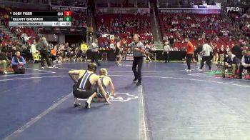 3A-126 lbs Cons. Round 4 - Coby Fiser, Bondurant-Farrar vs Elliott Gnewuch, Xavier, Cedar Rapids