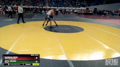 3A-152 lbs Cons. Round 2 - Kamran Ness, Santiam Christian vs Seth Drago, Elmira