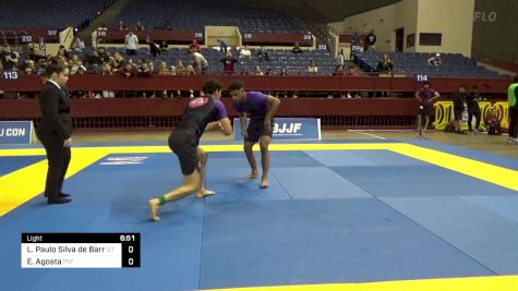 David Dias Toledo vs Wiliam Joseph English 2024 Pan IBJJF Jiu-Jitsu No-Gi Championship