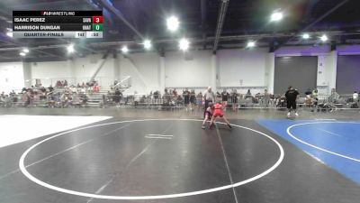 74 lbs Quarterfinal - Isaac Perez, Savage House WC vs Harrison Dungan, Unattached