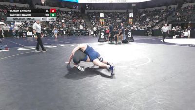 190 lbs Quarterfinal - Mason Savidan, St. John Bosco (SS) vs Jackson Naven, Frontier (CS)