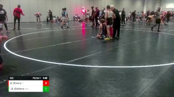 100 lbs Round 2 - Bryce Siddens, ATT/Mocco Wrestling Academy vs Daviel Rivera, US Territory