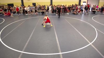 120 lbs Cons. Round 2 - Ike Heysinger, IA vs Brett Kiecker, MN