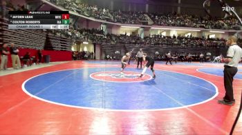 138-4A Champ. Round 1 - Jayden Leak, Wayne County HS vs Colton Roberts, Ola