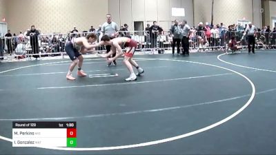 138 lbs Round Of 128 - Max Perkins, Mid Valley Wr Ac vs Isaac Gonzalez, Mat Warriors